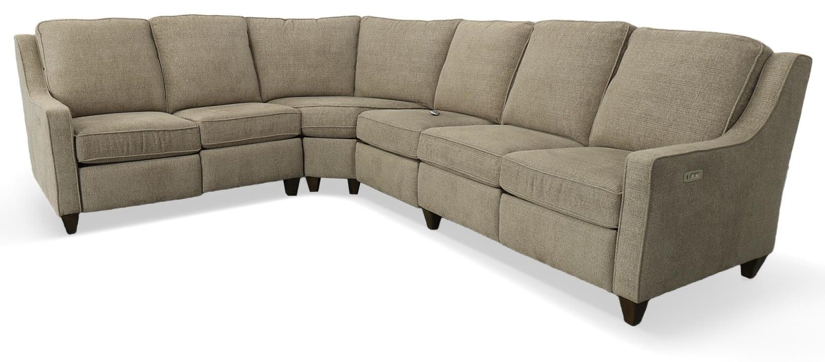 6 seat store reclining sectional