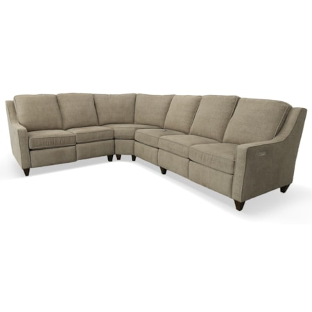 4 Piece Reclining Sectional