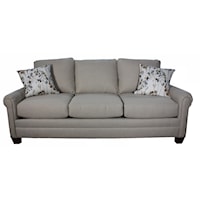 3 Cushion Sofa with Panel Arms