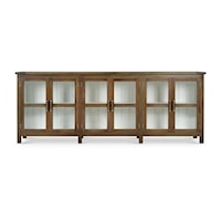 Madrone 6 Door Sideboard w/LED Lights