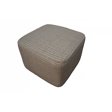 Small Square Ottoman with 1&quot; Rotables