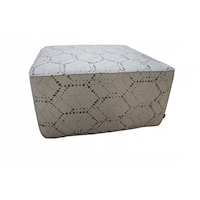 Medium Square Ottoman with 1" Rotables