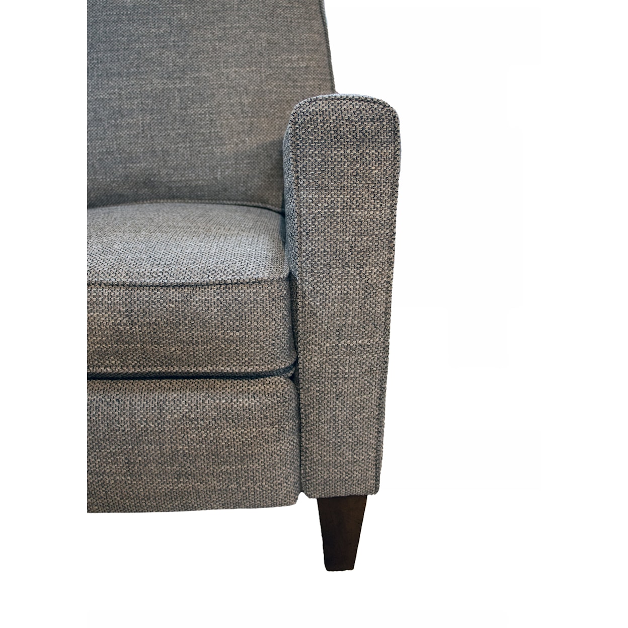 England 6200/LS Series Transitional Recliner with Exposed Wood Legs