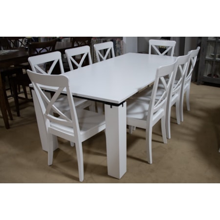 9 Piece Contemporary Dining Group