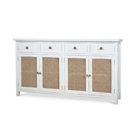 Aldren Rattan Sideboard