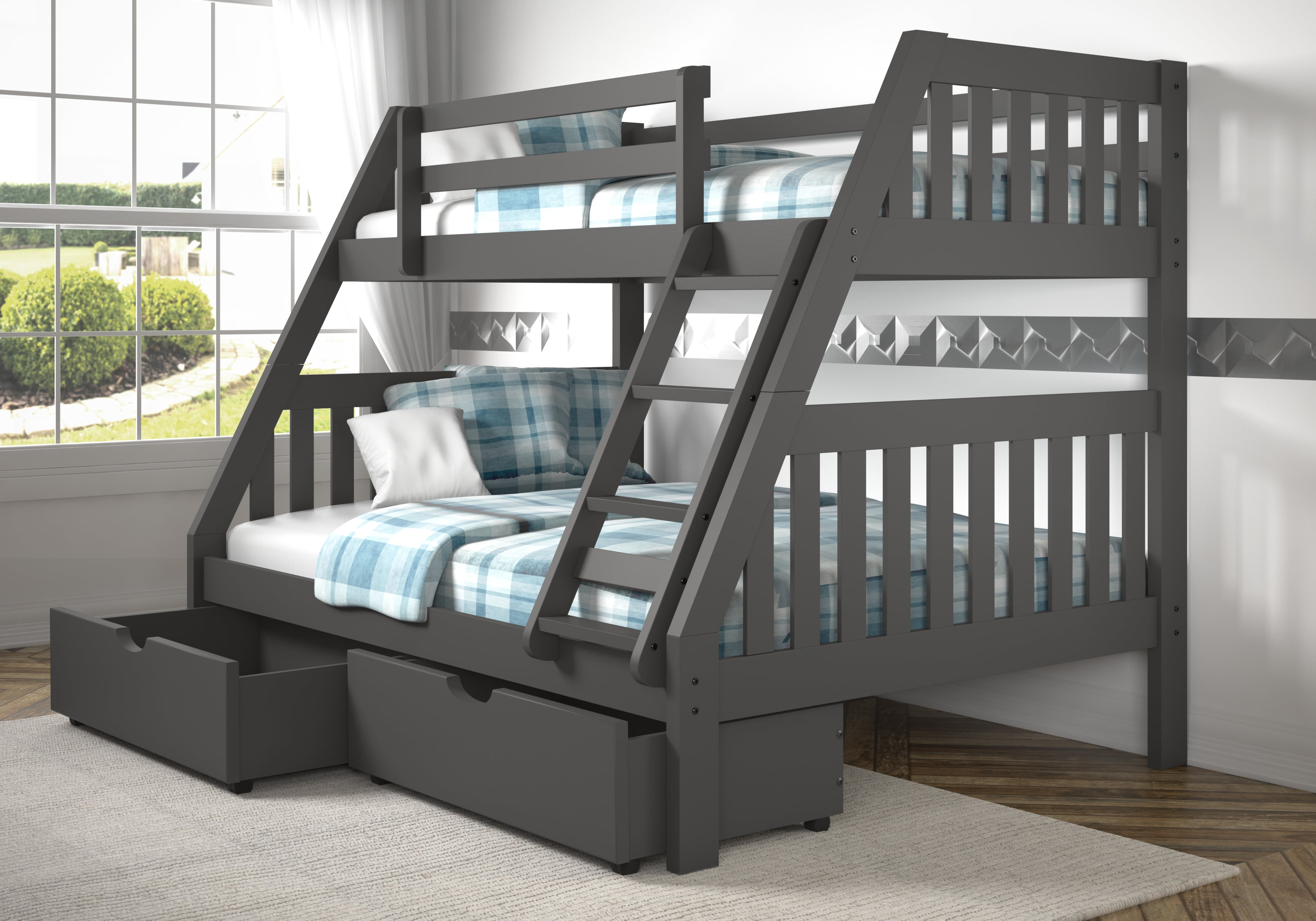 Twin/Full Bunk Bed