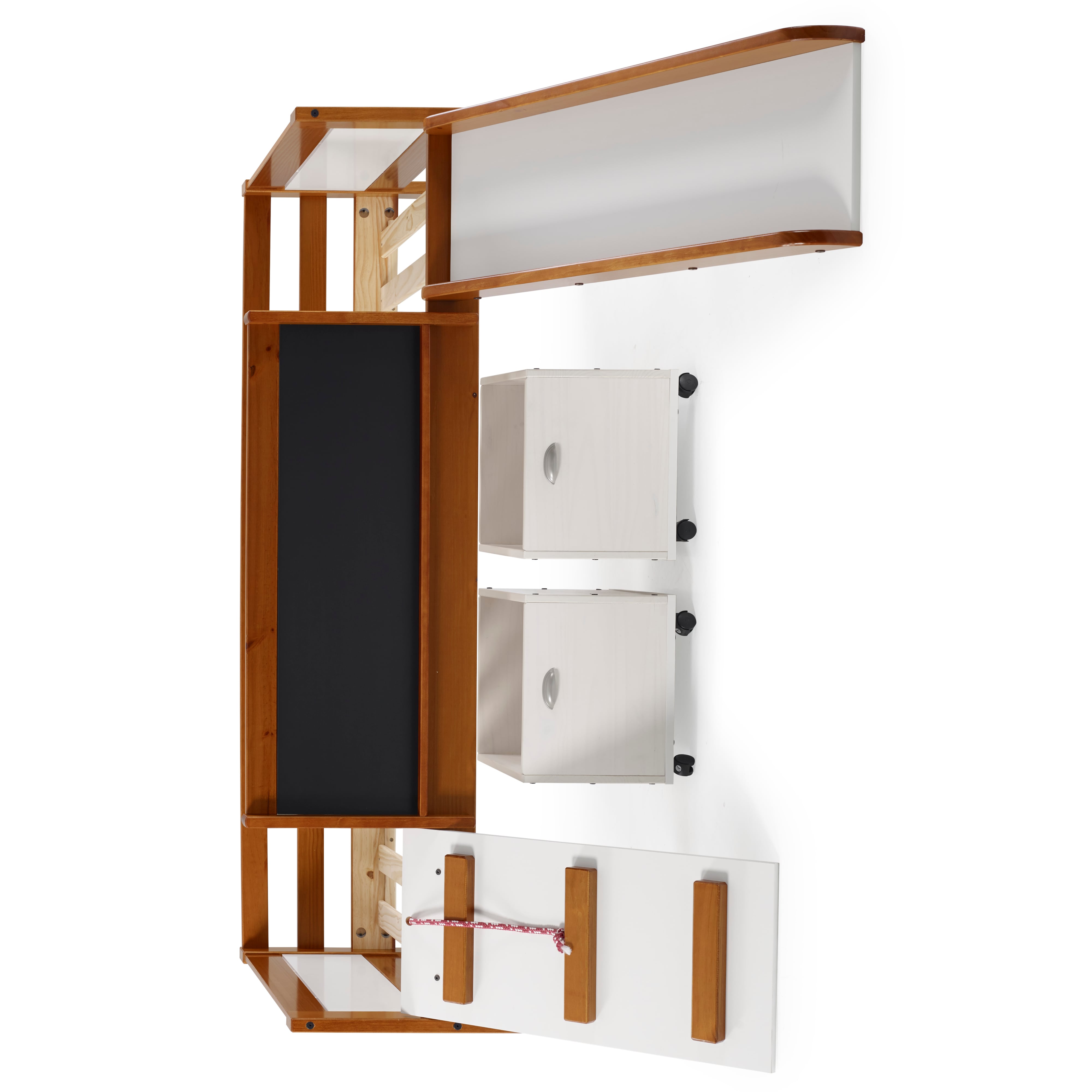 Twin Play Loft w/Toy Boxes