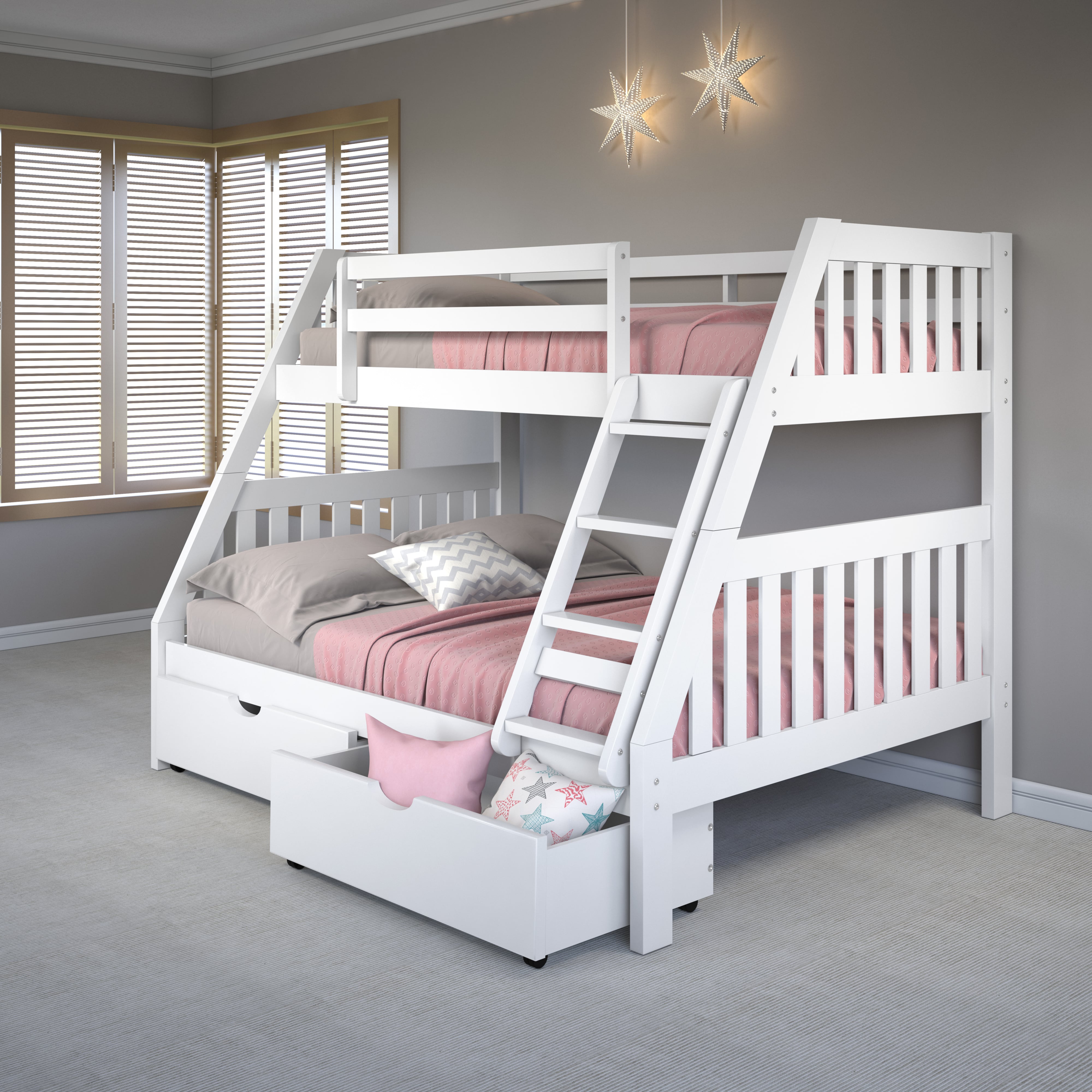 Twin/Full Bunk Bed