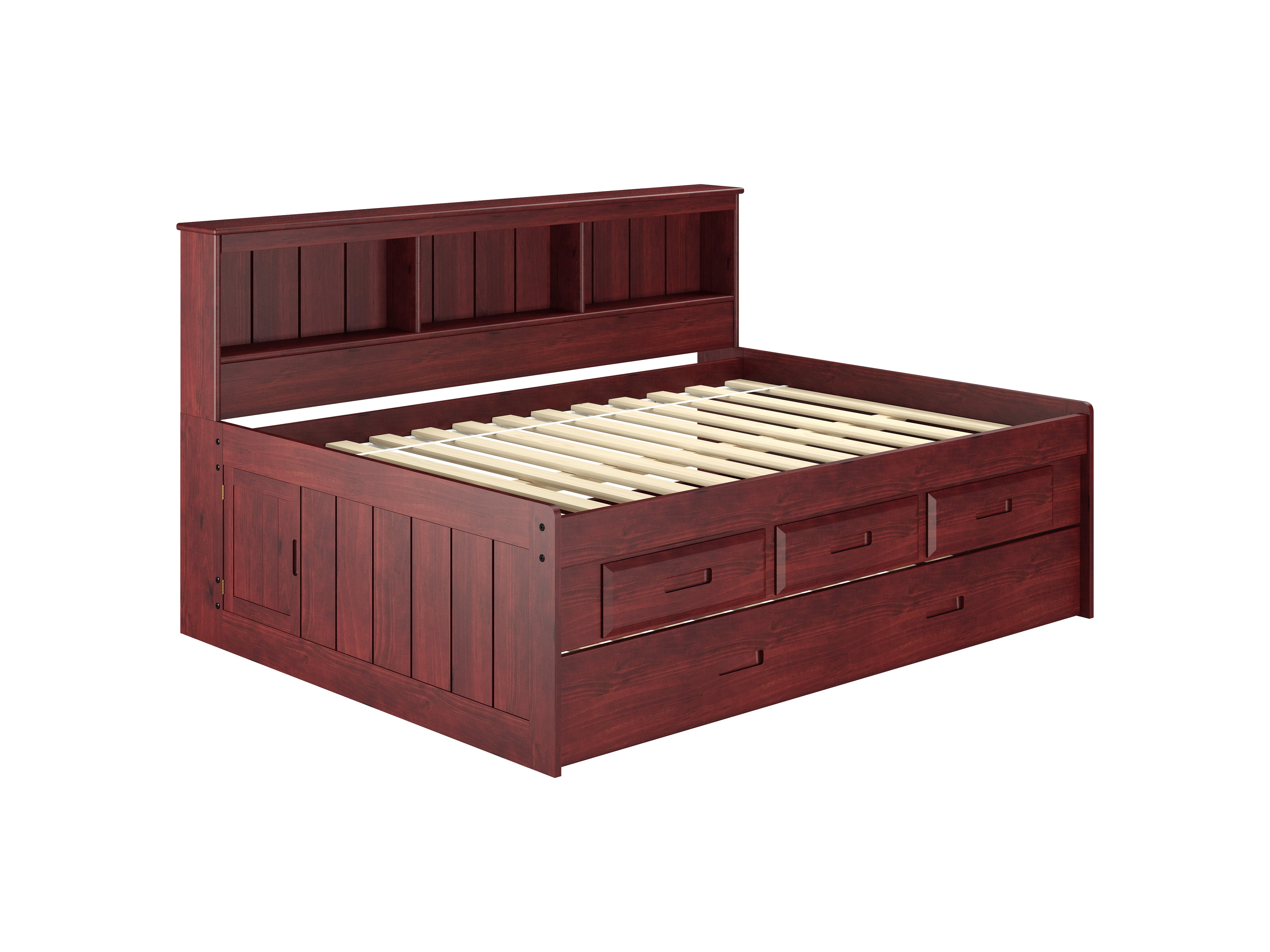 Full Daybed with Bookcase