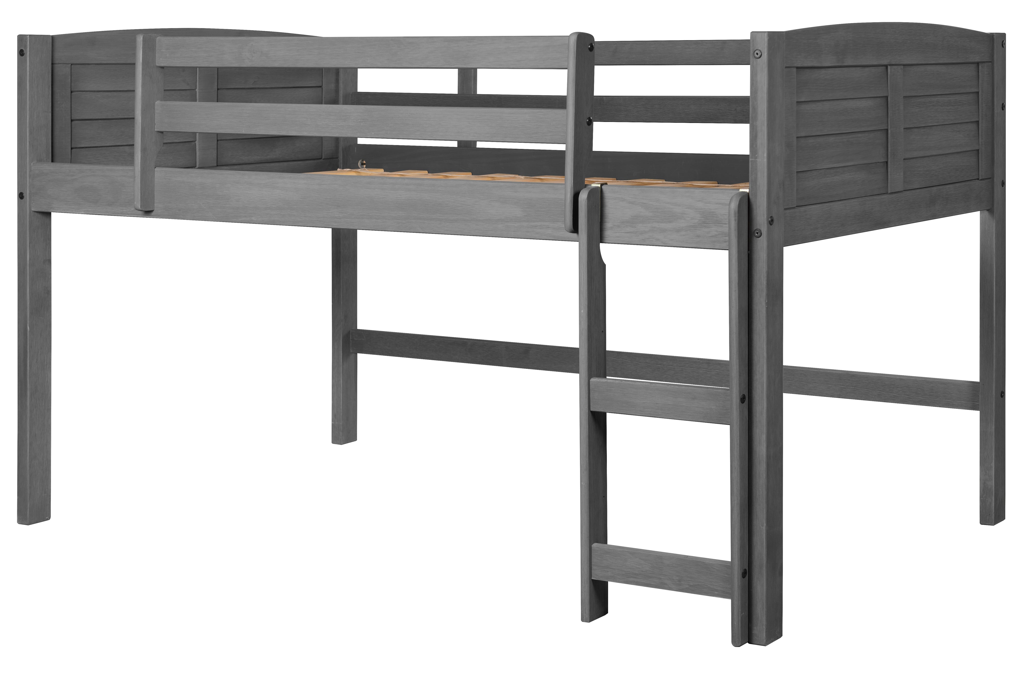 Loft Bedframe with Rails