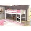 Donco Trading Co Donco Trading Co Loft Bedframe with Rails