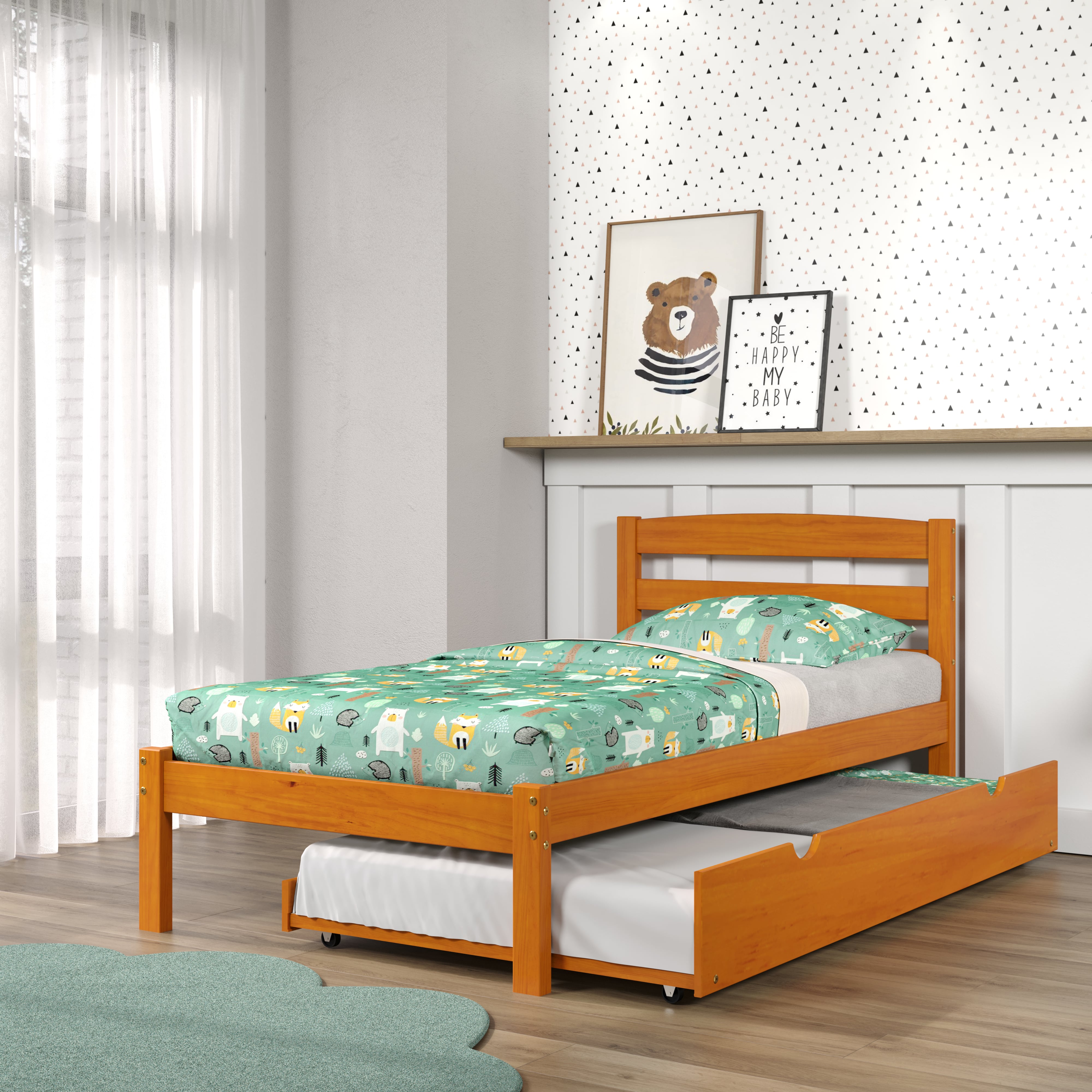 Twin Bed with Trundle