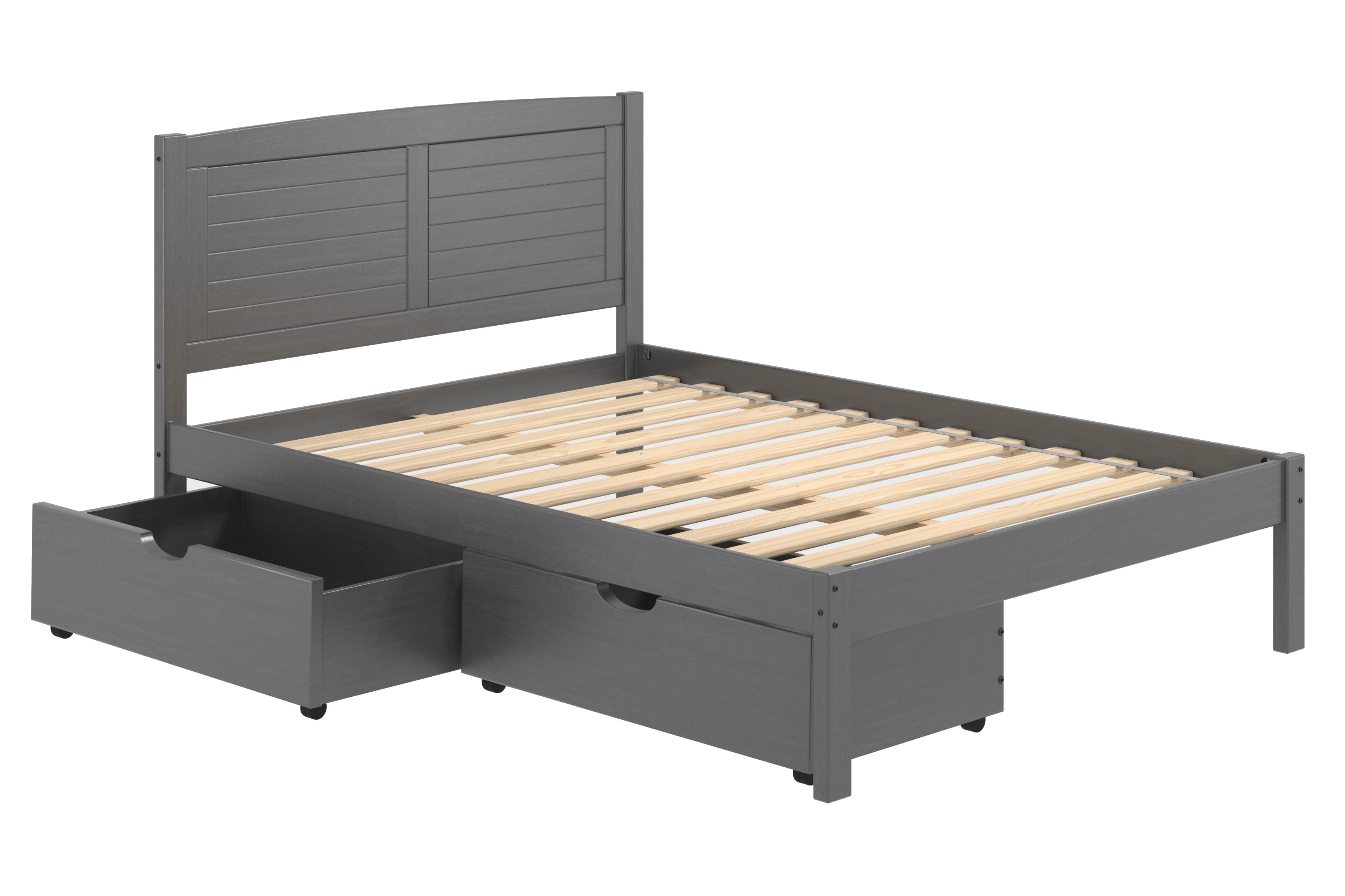 Full Bed with Underbed Drawers