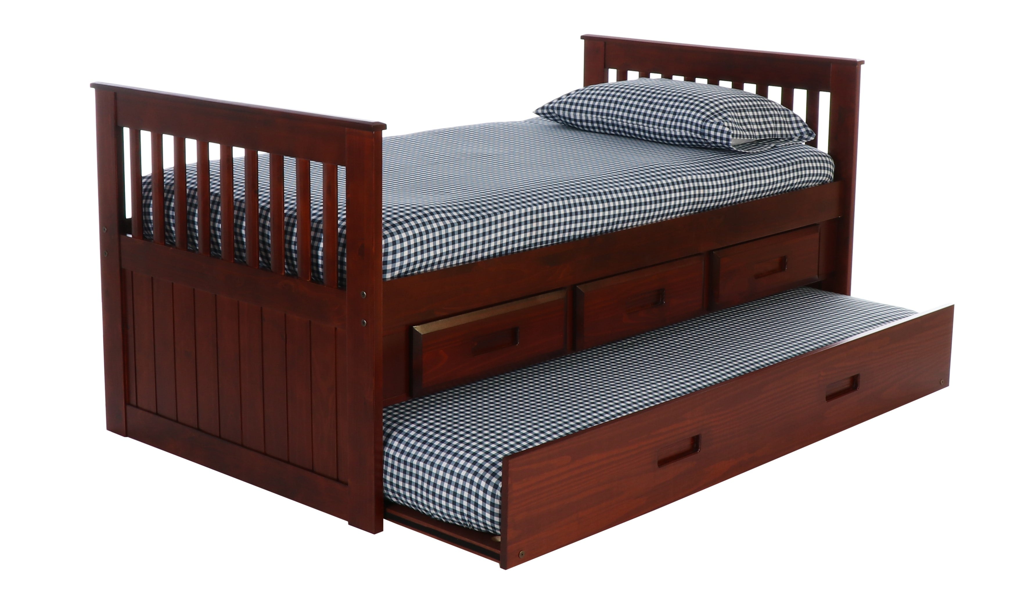 Twin Bed with Trundle