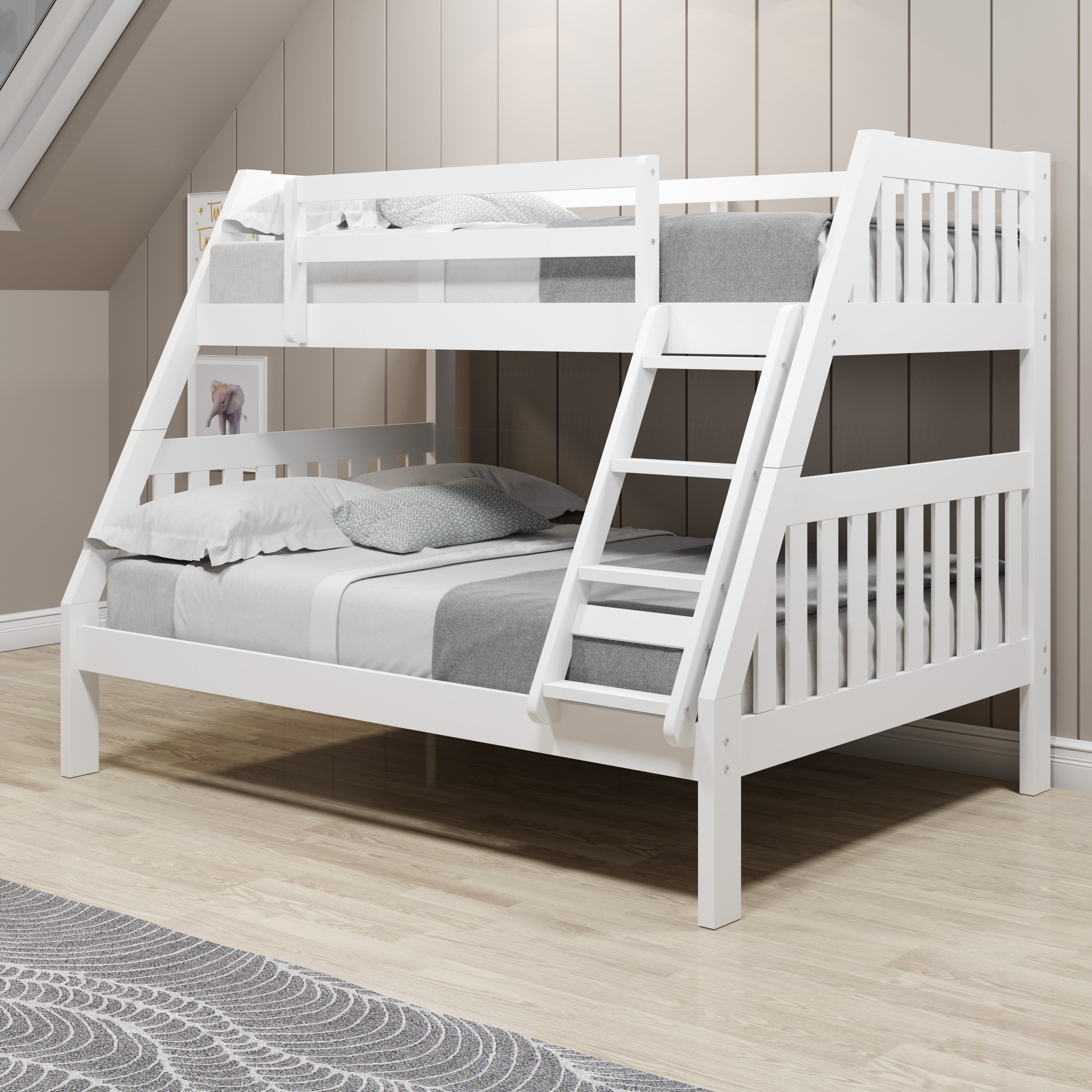 Twin/Full Bunk Bed