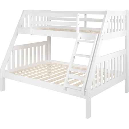 MISSION WHITE TWIN/FULL BUNK | BED