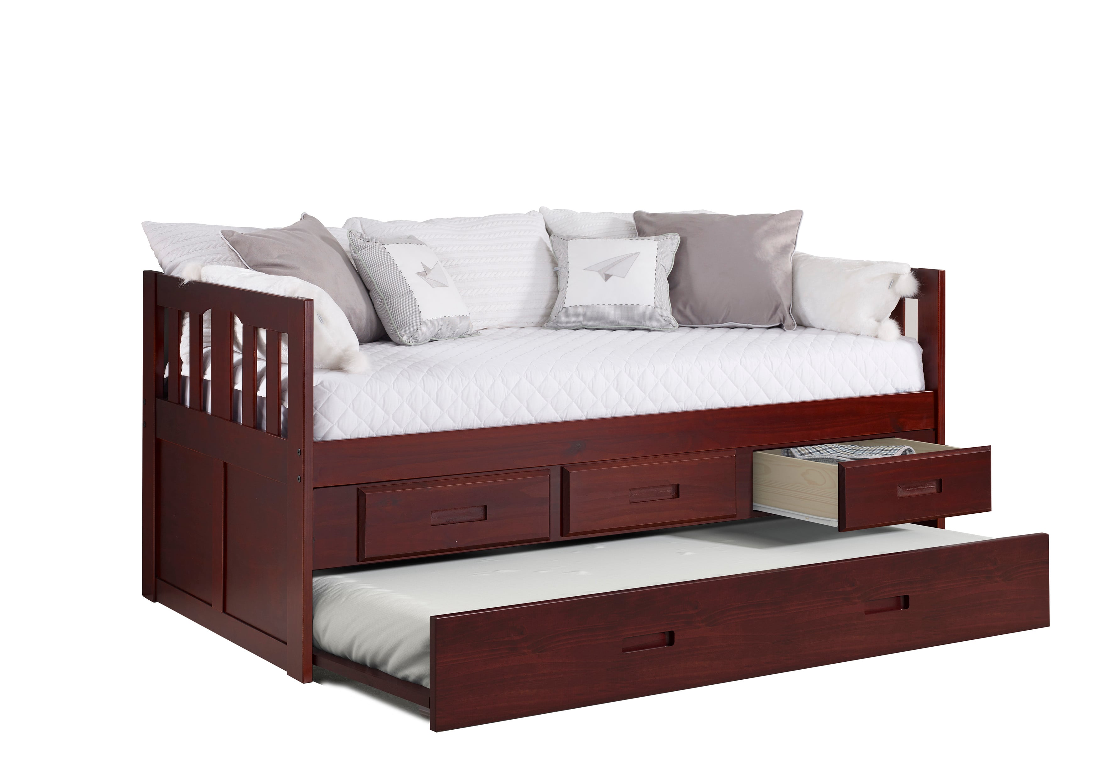 Twin Bed with Trundle