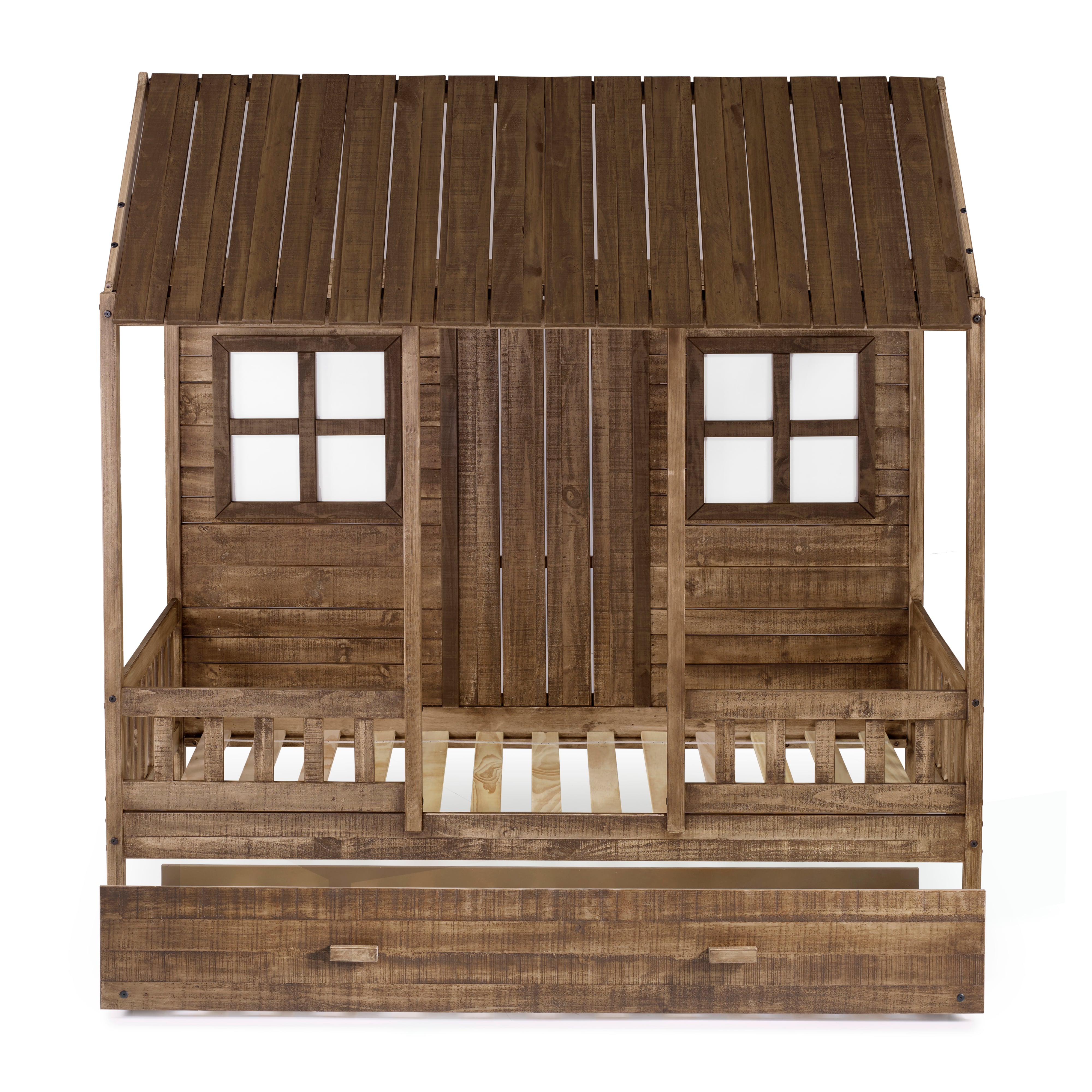 Loft Twin Bed with Trundle