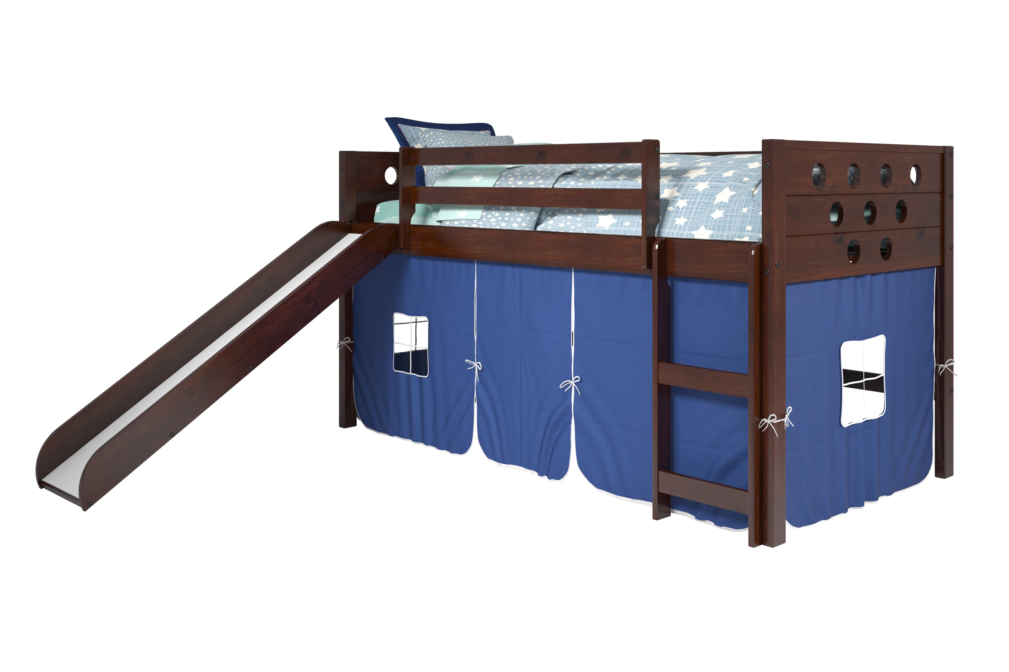 Twin Loft with Tent and Slide