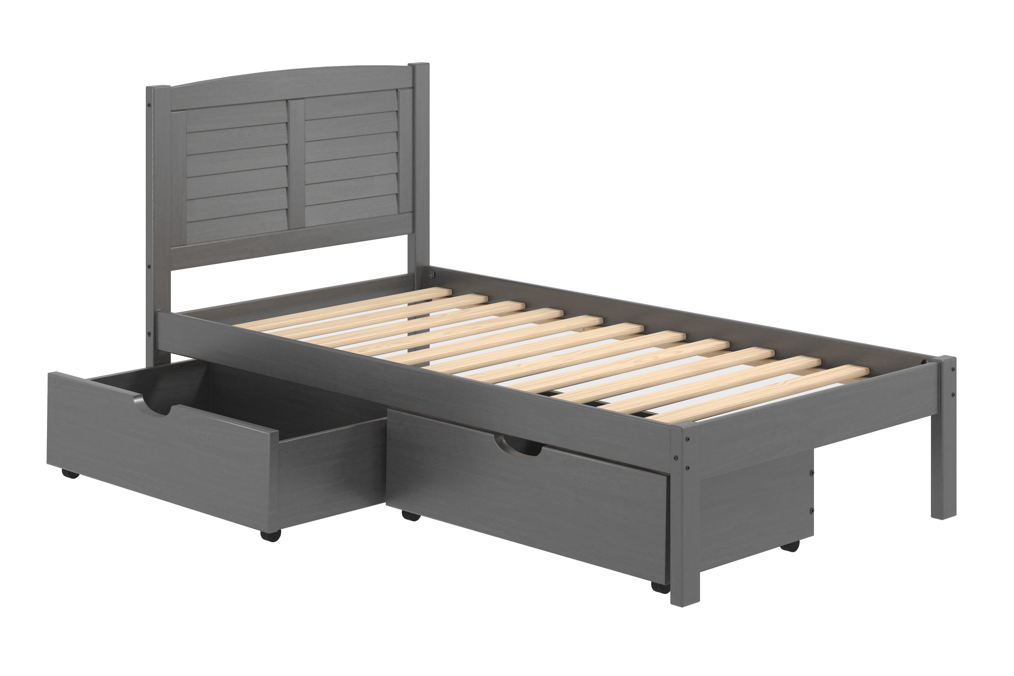 Twin Bed with Underbed Drawers