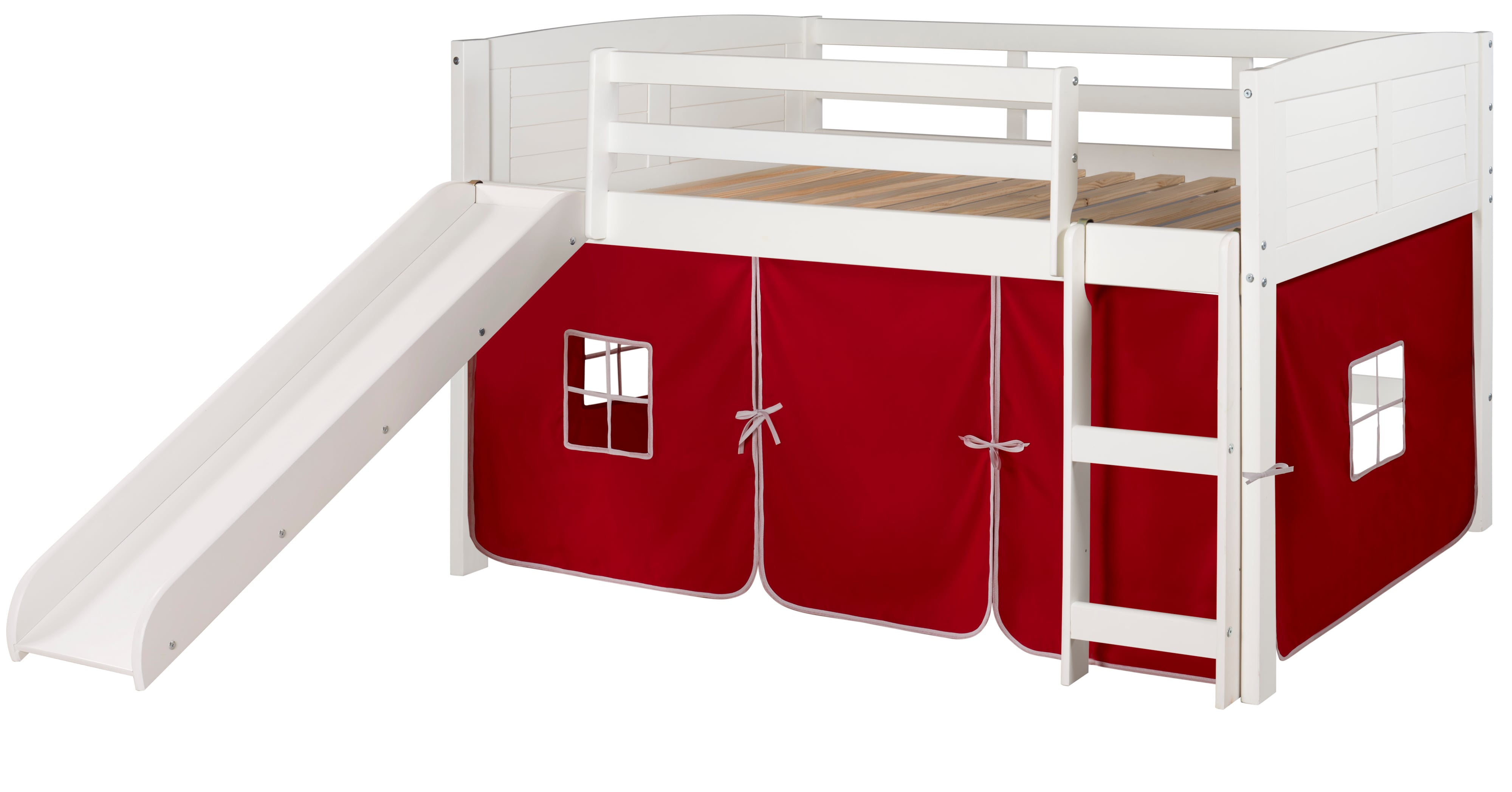 Twin Loft with Tent and Slide