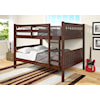 Donco Trading Co Donco Trading Co Full/Full Bunk Bed