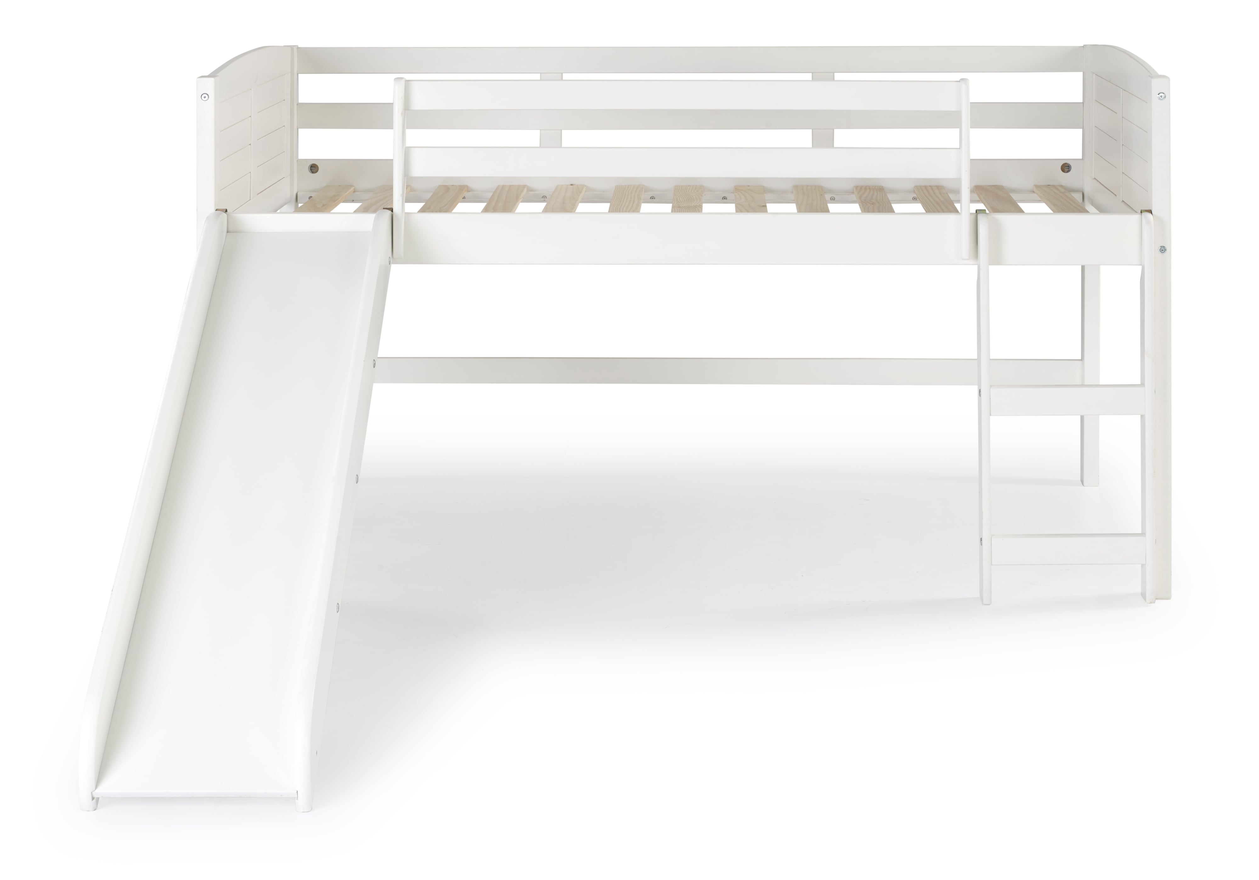 Twin Loft with Slide