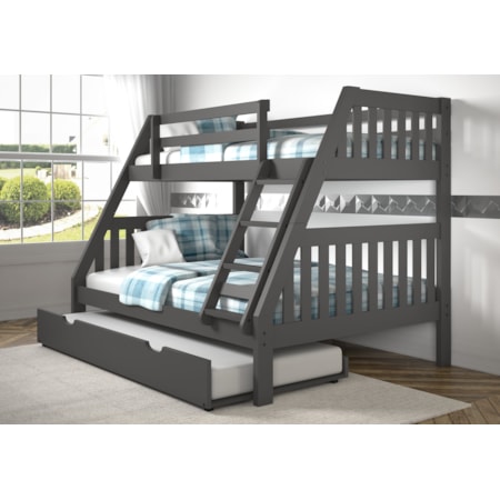 Twin/Full Bunk Bed