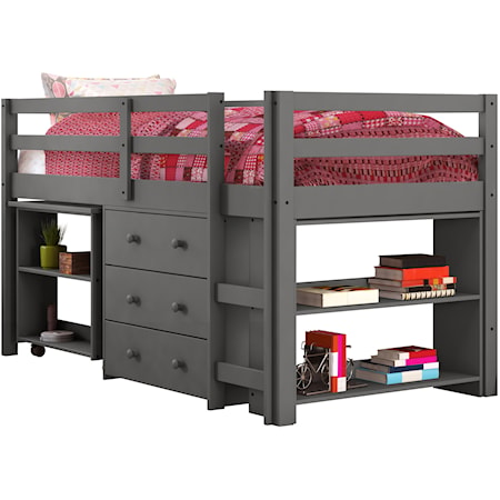 Low Loft Bed