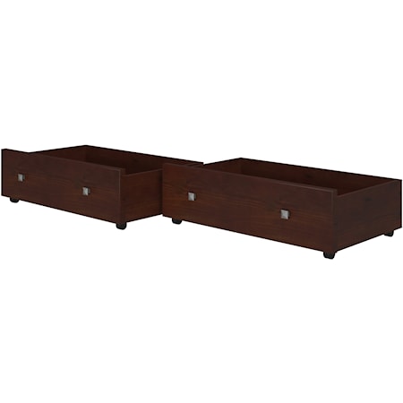 Set of 2 Underbed Storage Drawers