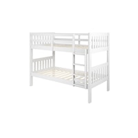 Twin/Twin Mission Bunkbed White