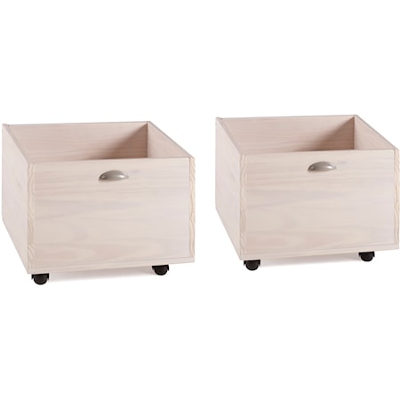 Set of 2 Toy Boxes