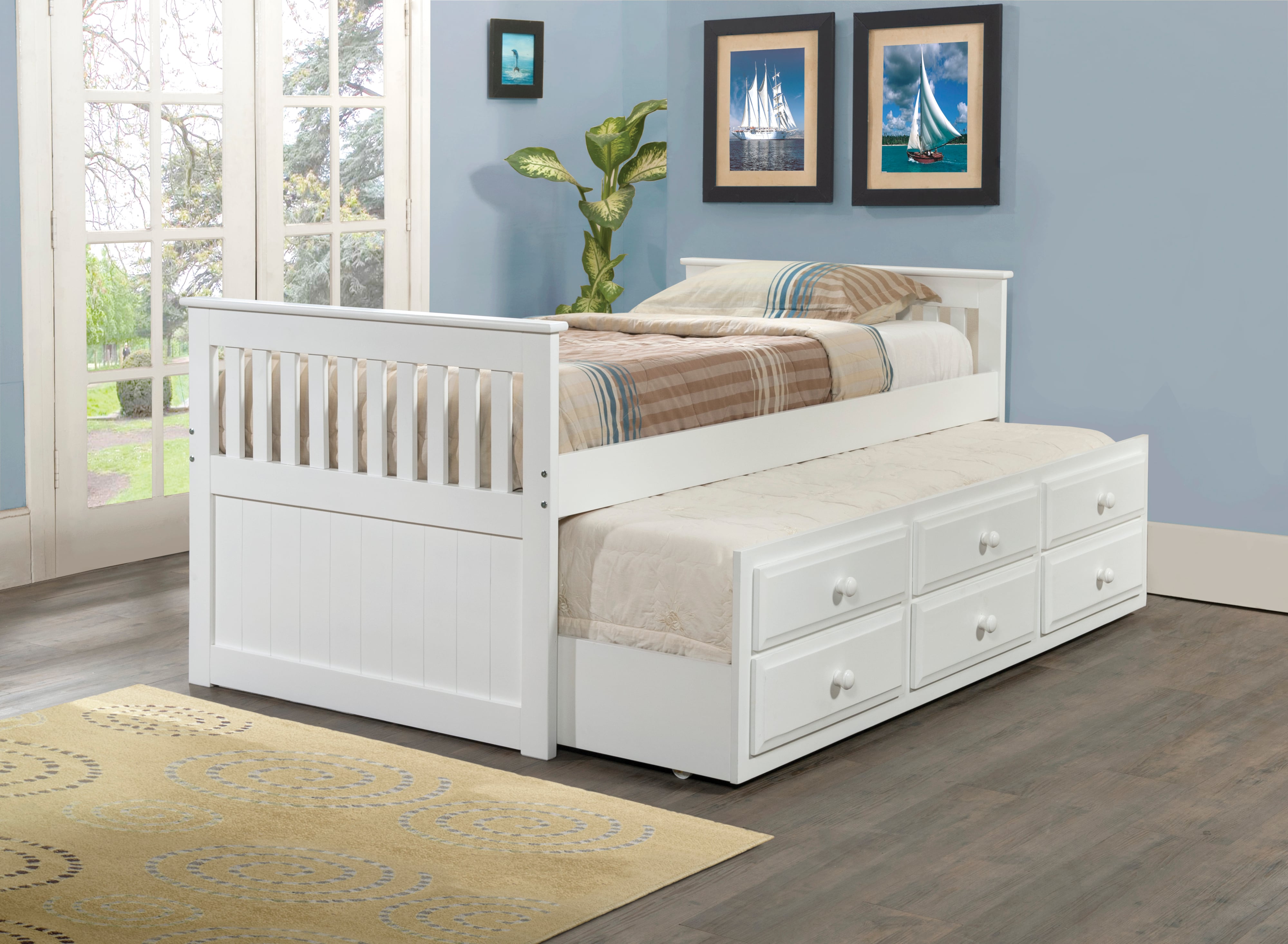 Twin/Full Trundle Bed