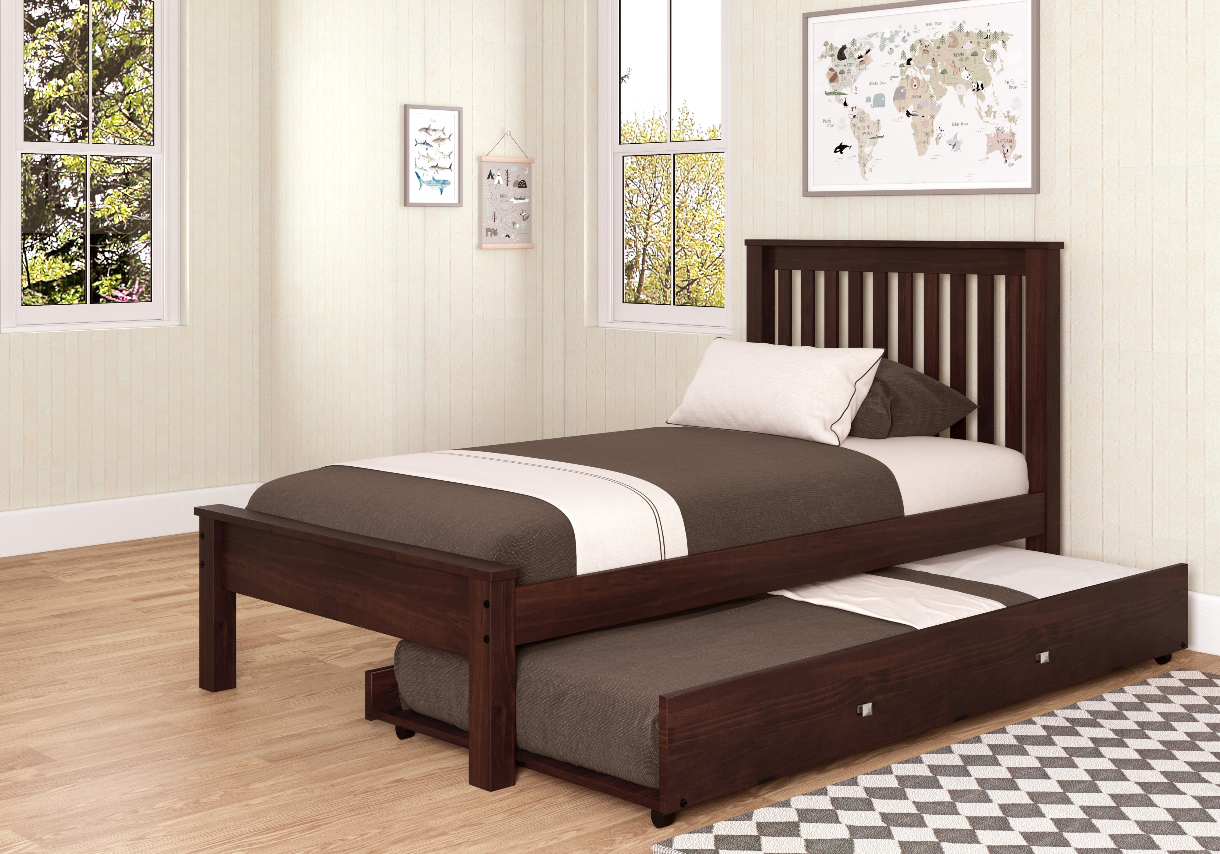 Twin Bed with Trundle