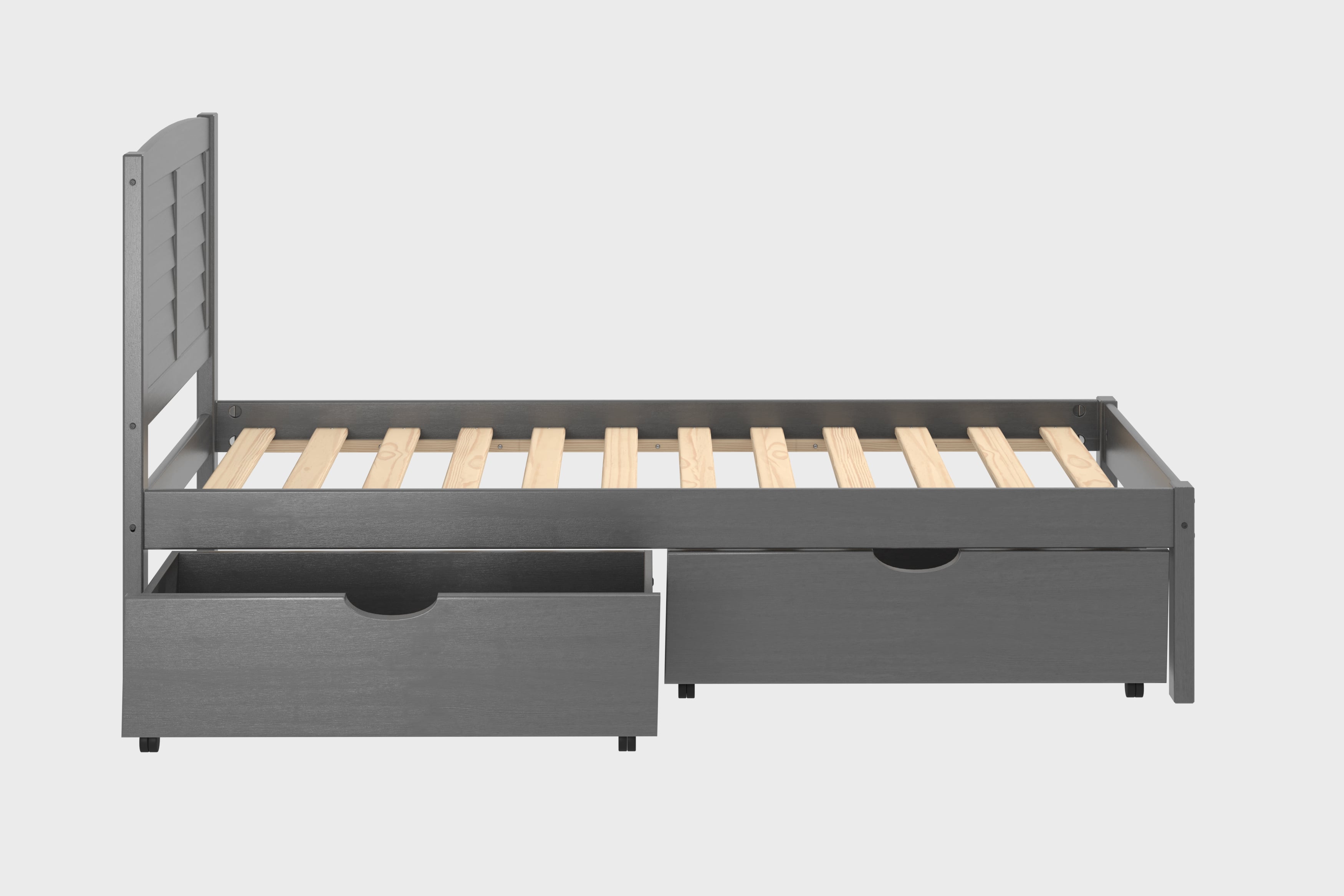 Twin Bed with Underbed Drawers