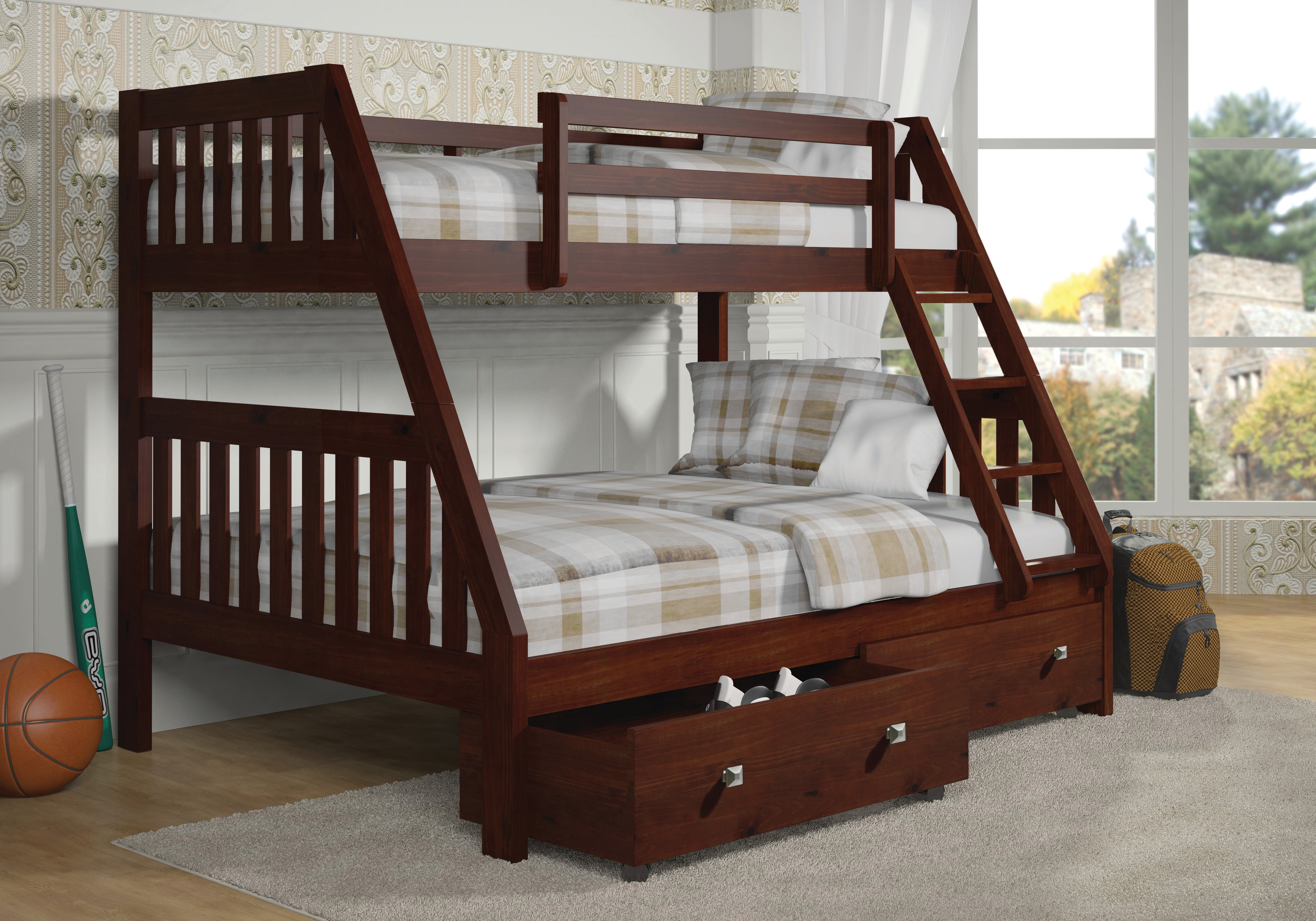 Twin/Full Bunk Bed