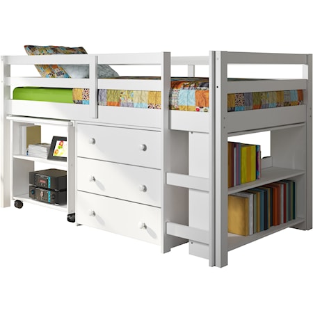 Low Loft Bed