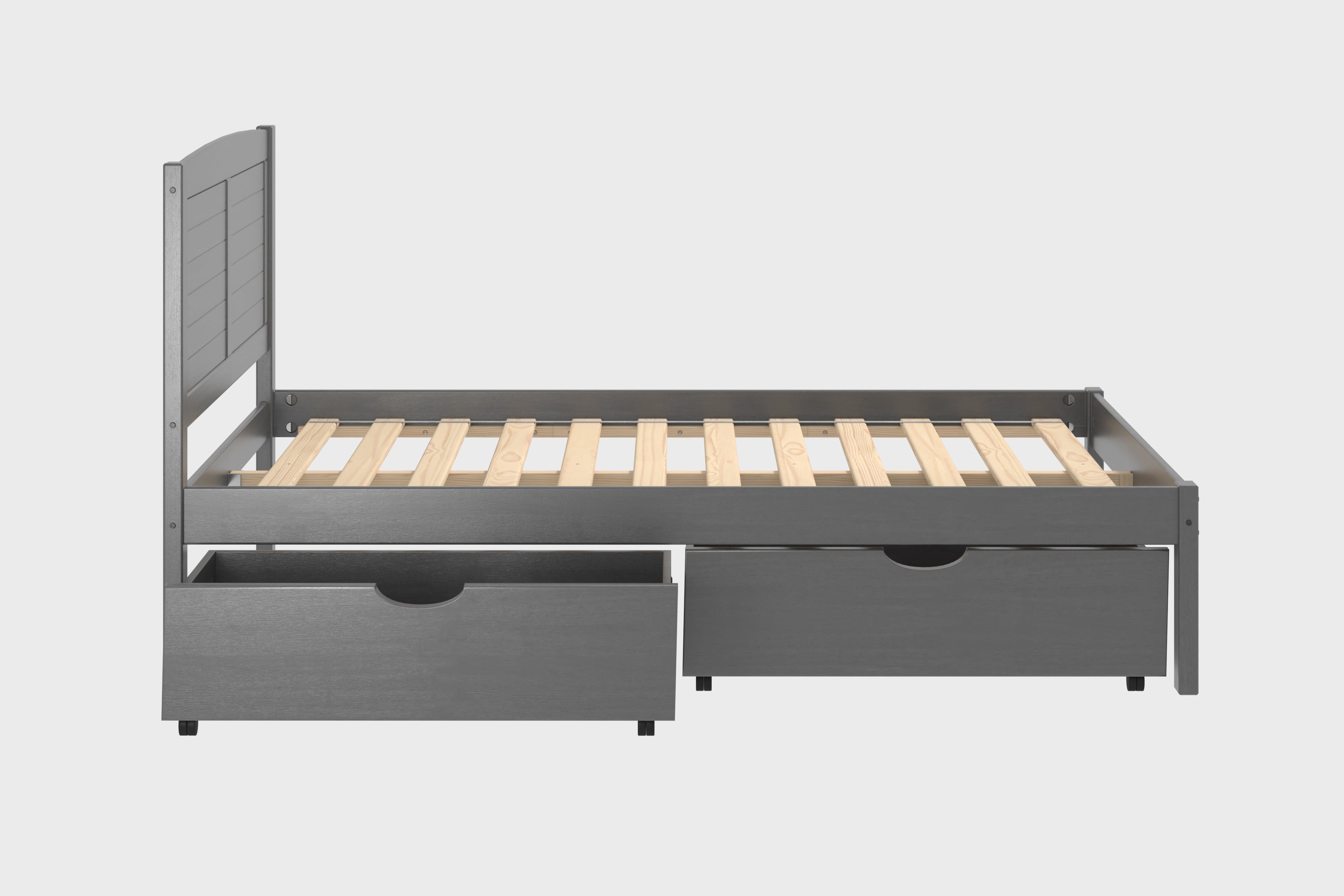 Full Bed with Underbed Drawers