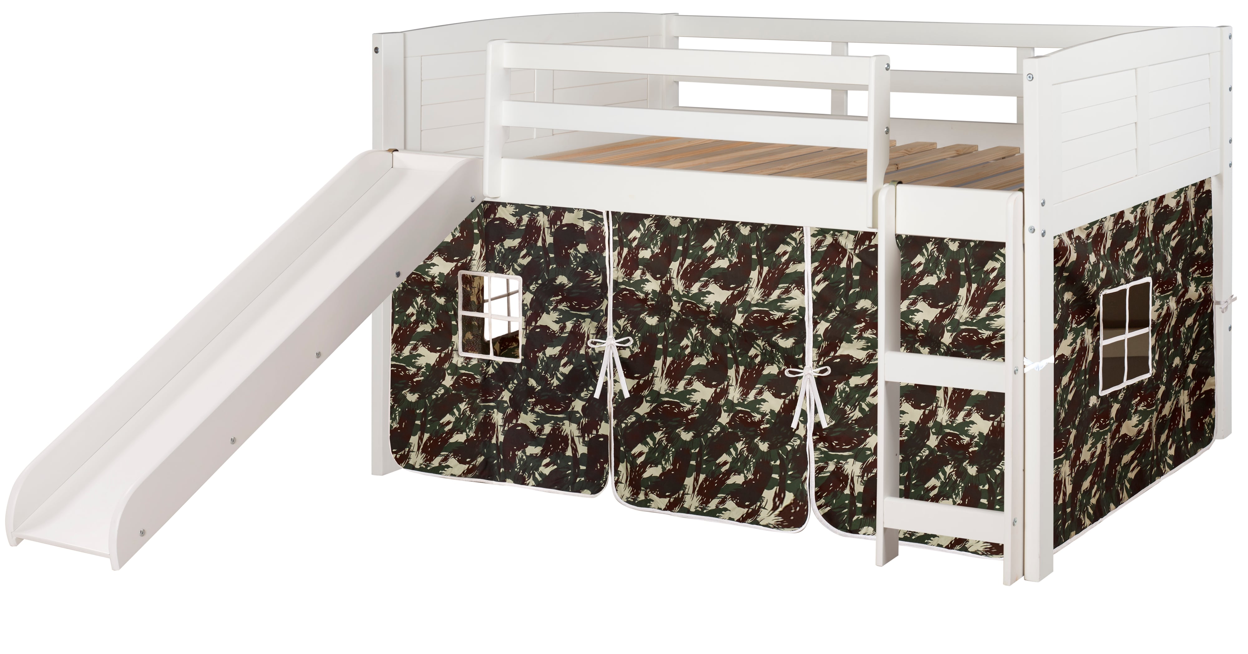 Twin Loft with Tent and Slide