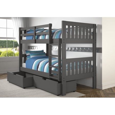 Twin/Twin Bunk Bed