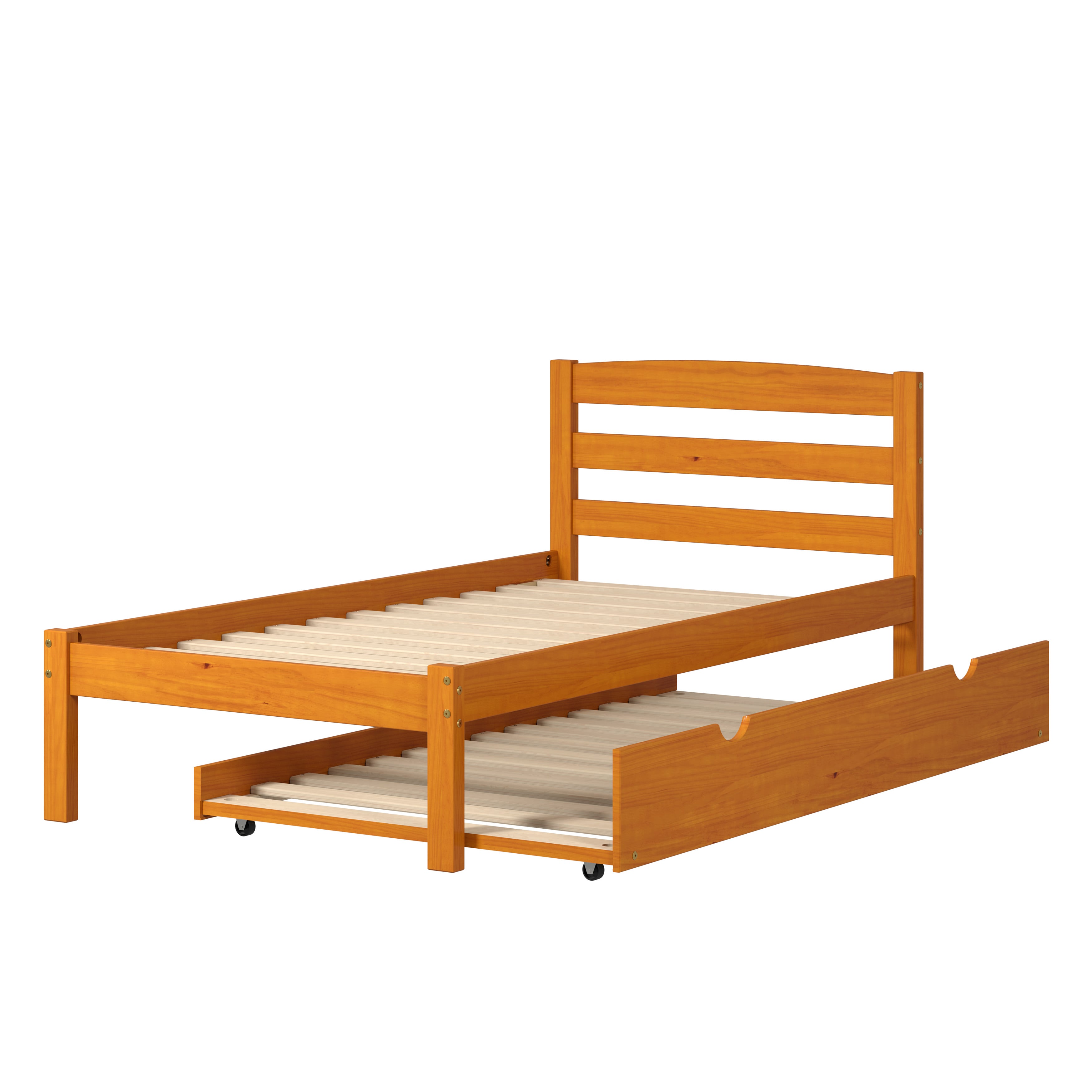 Twin Bed with Trundle
