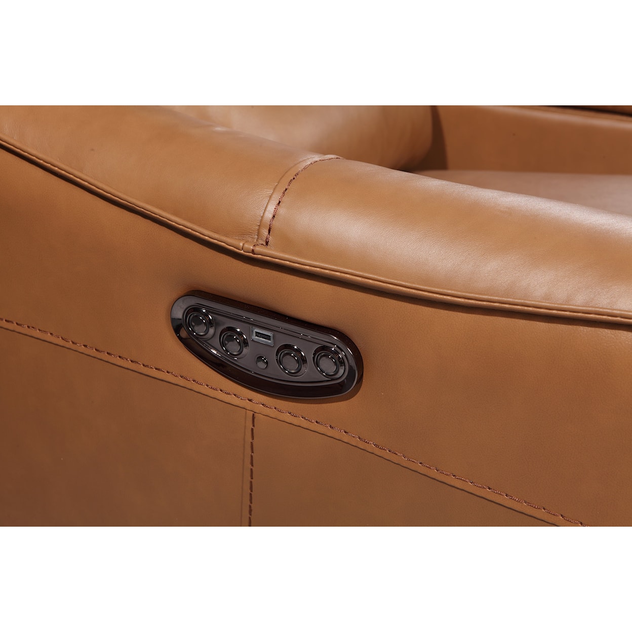 Carolina Leather Shae Portland Power Reclining Sofa