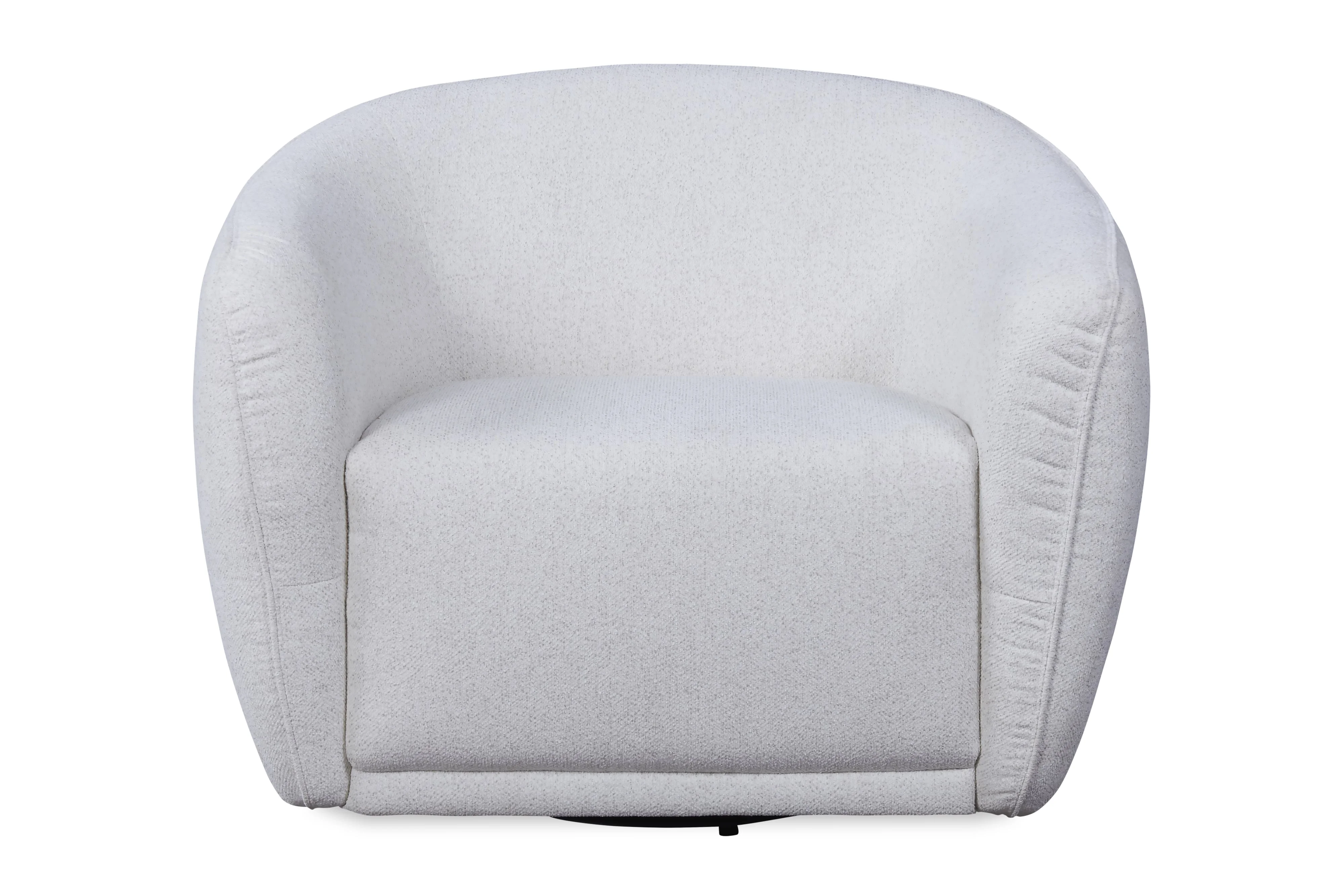 Leather Italia USA 1444L2305S01FCAS01 L2305 JORDAN CHAIR 360 SWIVEL