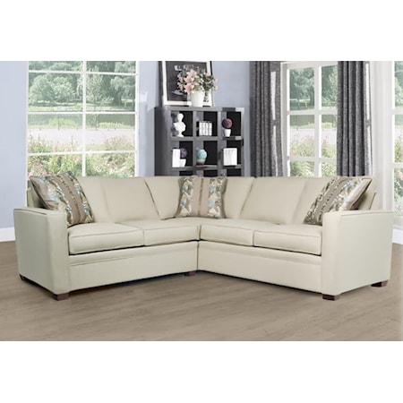 Milano 2 Piece Sectional Sofa