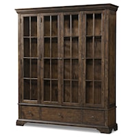 Traditional Monticello Display Cabinet