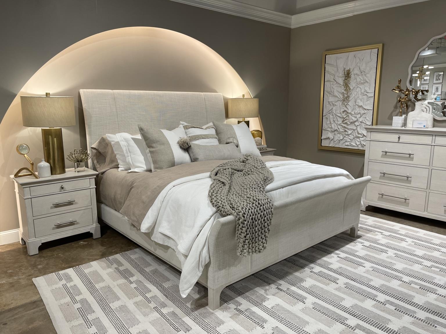 3-Drawer Bedside Chest w/Outlets &amp; USB Ports