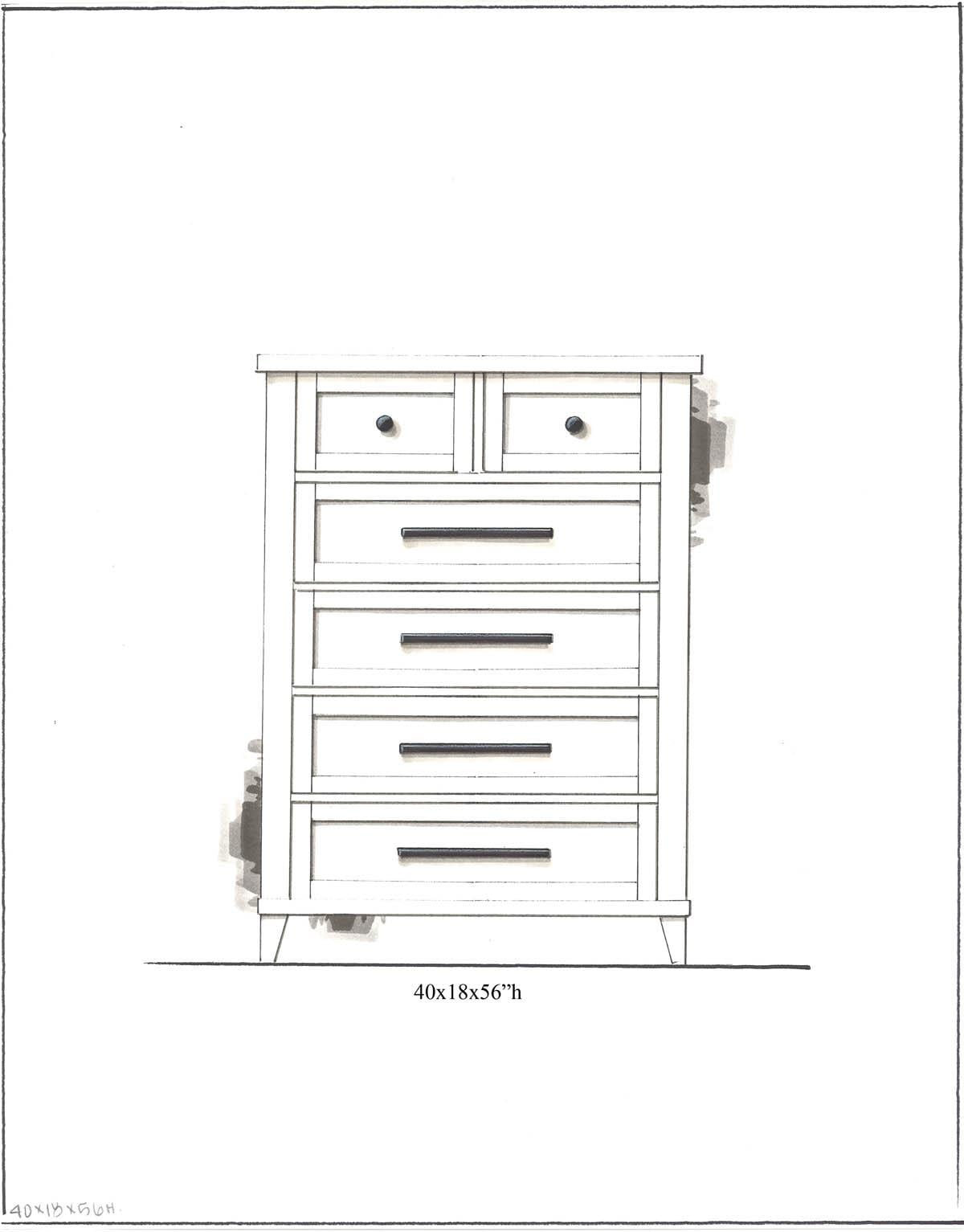 5-Drawer Chest