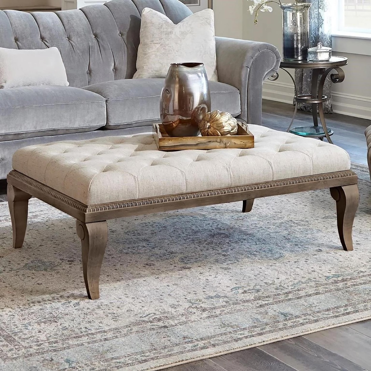 Trisha Yearwood Home Collection by Legacy Classic Jasper County Ottoman