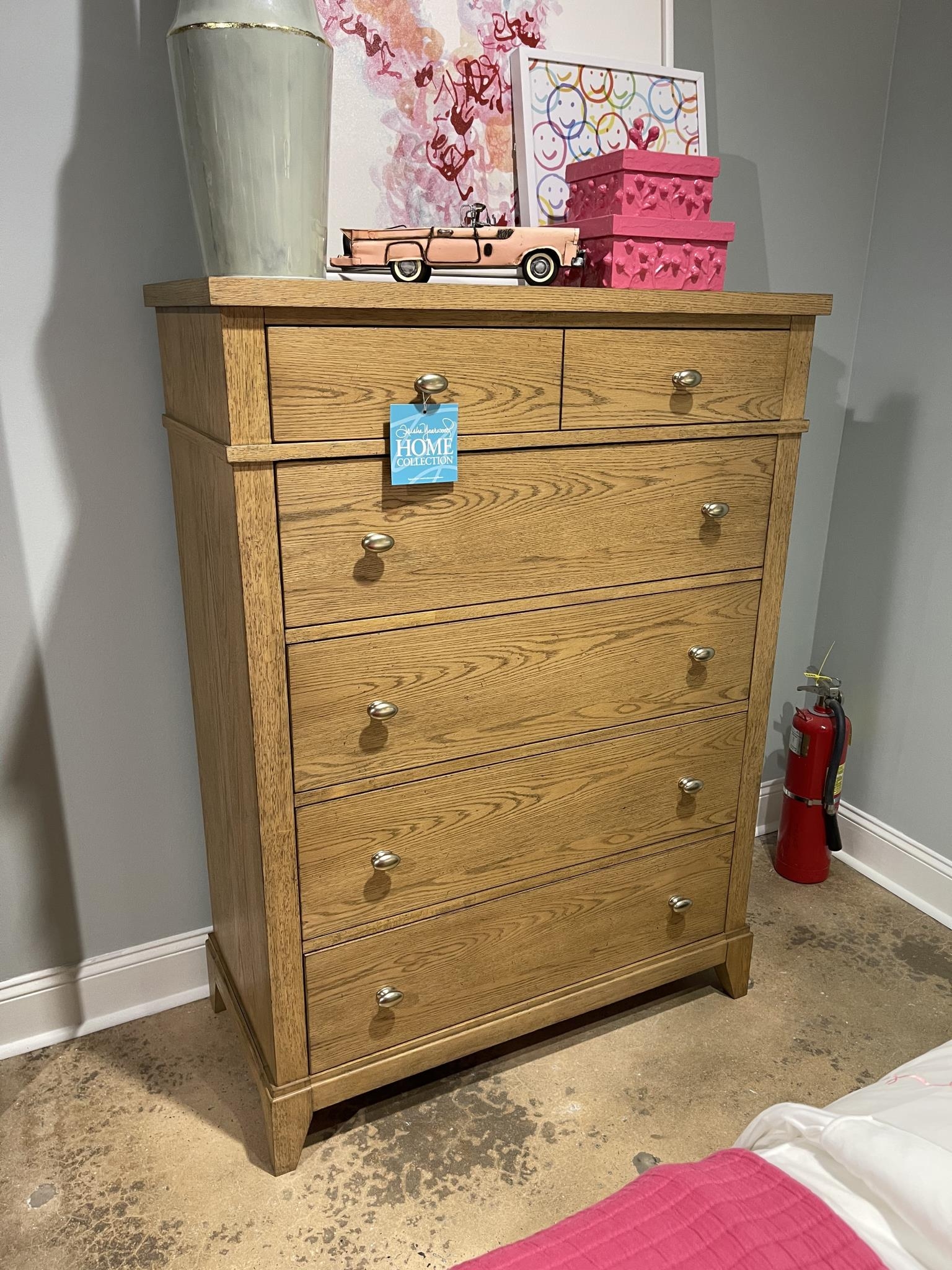 Trisha Yearwood Home Collection by Legacy Classic Today's Traditions Drawer Chest Natural Hickory Finish