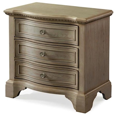 3-Drawer Nightstand